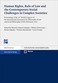 Produktbild: Human Rights, Rule of Law and the Contemporary Social Challenges in Complex Societies
