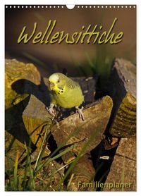 Produktbild: Wellensittiche (Wandkalender 2026 DIN A3 hoch), CALVENDO Monatskalender