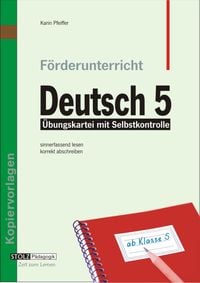 Produktbild: F&ouml;rderunterricht Deutsch 5