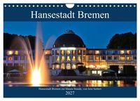Produktbild: Hansestadt Bremen zur blauen Stunde (Wandkalender 2027 DIN A4 quer), CALVENDO Monatskalender
