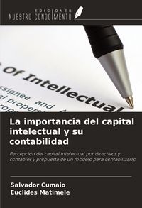 Produktbild: La importancia del capital intelectual y su contabilidad