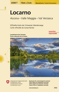 Produktbild: 3308T Locarno Wanderkarte