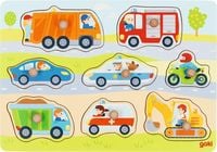 Produktbild: Steckpuzzle Fahrzeuge