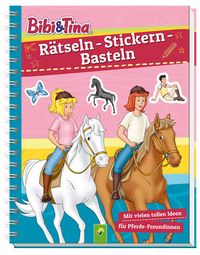 Produktbild: Bibi & Tina - R&auml;tseln, Stickern, Basteln