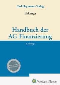 Produktbild: Handbuch der AG-Finanzierung