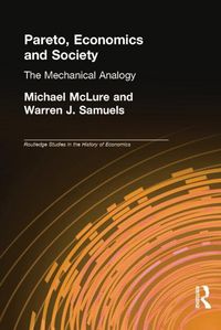 Produktbild: McLure, M: Pareto, Economics and Society
