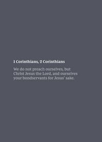 Produktbild: NKJV Bible Journal - 1-2 Corinthians, Paperback, Comfort Print | Softcover