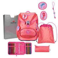Produktbild: DerDieDas Schulranzen Set ErgoFlex Light Superflash, Schulranzen Set, 5tlg, Coral Reef