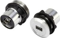 Produktbild: TRU COMPONENTS Micro USB-01 Micro USB-Einbaubuchse 2.0 Buchse, Einbau Micro USB Buchse auf Micro USB Stecker Inhalt: 1 St.