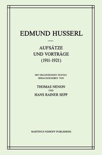 Produktbild: Aufs&auml;tze und Vortr&auml;ge (1911&ndash;1921)