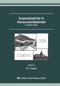 Produktbild: Superplasticity in Advanced Materials - ICSAM 2006