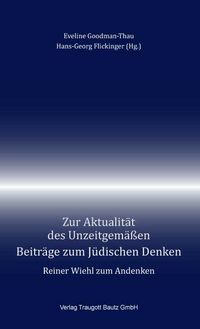 Produktbild: Zur Aktualit&auml;t des Unzeitgem&auml;&szlig;en