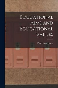 Produktbild: Educational Aims and Educational Values