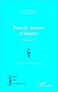 Produktbild: Pouvoir, histoire et langues