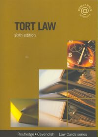Produktbild: Tort Law