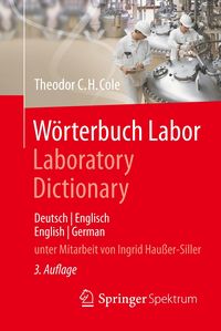 Bild vom Artikel Wörterbuch Labor / Laboratory Dictionary vom Autor Theodor C.H. Cole