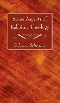 Produktbild: Some Aspects of Rabbinic Theology