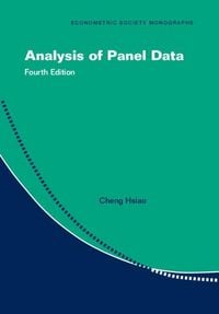 Produktbild: Analysis of Panel Data