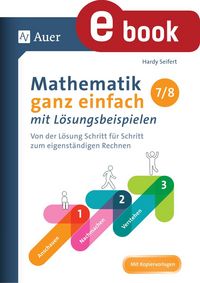 Produktbild: Mathematik ganz einfach mit L&ouml;sungsbeispielen 7-8