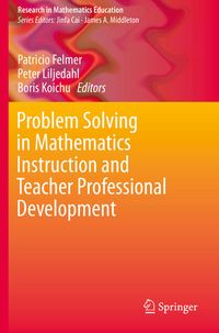Produktbild: Problem Solving in Mathematics Instruction and Teacher Professional Development