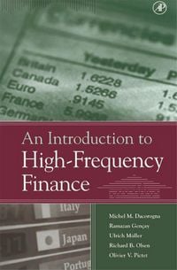 Produktbild: An Introduction to High-Frequency Finance