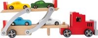 Produktbild: small foot Autotransporter Klassik aus Holz f&uuml;r 4 Autos