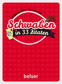 Produktbild: Schwaben in 33 Zitaten