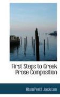 Produktbild: First Steps to Greek Prose Composition