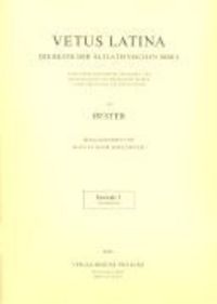 Produktbild: Vetus Latina. Die Reste der altlateinischen Bibel. Nach Petrus Sabatier / Tobit, Judith, Hester / Hester