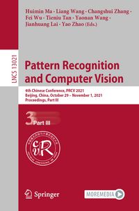 Produktbild: Pattern Recognition and Computer Vision
