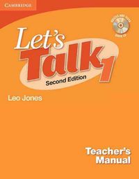 Produktbild: Jones, L: Let's Talk Level 1 Teacher's Manual with Audio CD