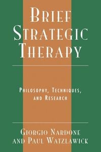 Produktbild: Brief Strategic Therapy