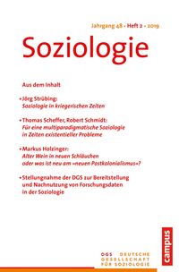 Produktbild: Soziologie 2/2019