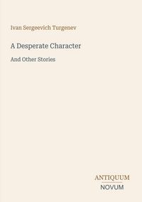 Produktbild: A Desperate Character