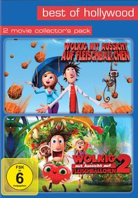 Produktbild: Wolkig mit Aussicht auf Fleischb&auml;llchen/Wolkig mit Aussicht auf Fleischb&auml;llchen2 - Best of Hollywood/2 Movie Collector's Pack [2 DVDs]