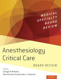 Produktbild: Anesthesiology Critical Care Board Review