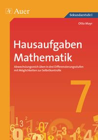 Produktbild: Hausaufgaben Mathematik Klasse 7
