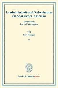 Produktbild: Landwirtschaft und Kolonisation im Spanischen Amerika.