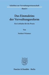Produktbild: Das Einmaleins der Verwaltungsreform.