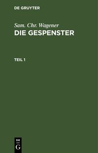 Produktbild: Die Gespenster. Teil 1