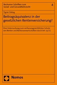 Produktbild: Beitrags&auml;quivalenz in der gesetzlichen Rentenversicherung?