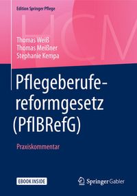 Produktbild: Pflegeberufereformgesetz (PflBRefG)
