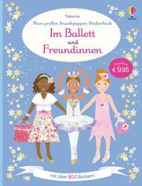 Produktbild: Mein gro&szlig;es Anziehpuppen-Stickerbuch: Im Ballett und Freundinnen