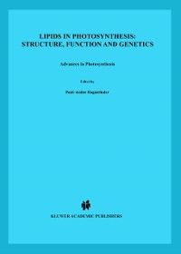 Produktbild: Lipids in Photosynthesis: Structure, Function and Genetics