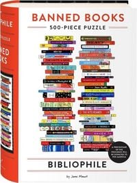 Produktbild: Bibliophile Banned Books 500-Piece Puzzle