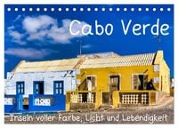 Produktbild: Cabo Verde - Inseln voller Farbe, Licht und Lebendigkeit (Tischkalender 2026 DIN A5 quer), CALVENDO Monatskalender
