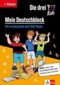 Produktbild: Die drei ??? Kids: Mein Deutschblock 1. Klasse