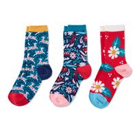 Socks "Festive Fellow" , Größe 36 - 41, 3er Pack 