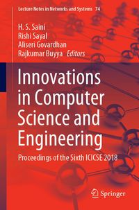 Produktbild: Innovations in Computer Science and Engineering