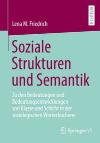 Produktbild: Soziale Strukturen und Semantik
